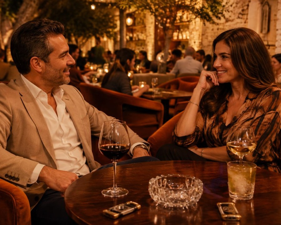 Guests at the Festival of the Leaf Cigar Dinner - The Embassy By Devlin's, Subiaco